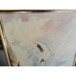 Средна картина масло на платно Испания - 3595